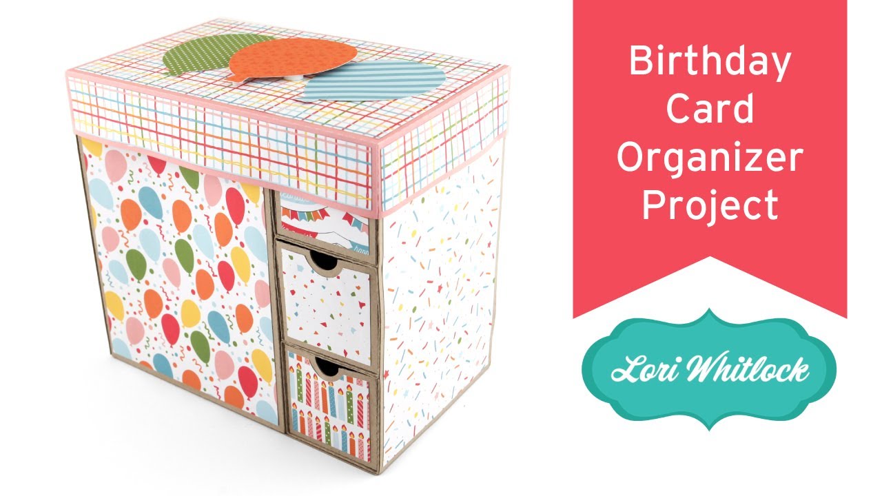 Birthday Organizer Card Project