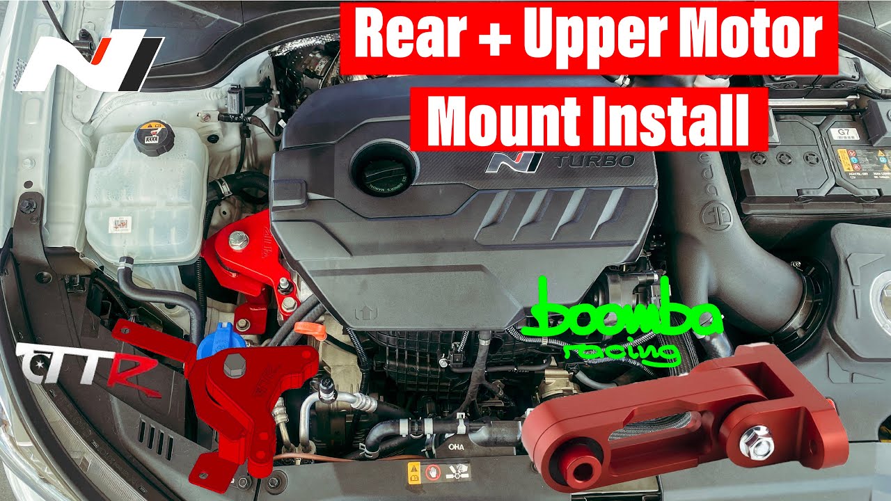 Hyundai Veloster N Motor Mount (Rear + Upper) Install