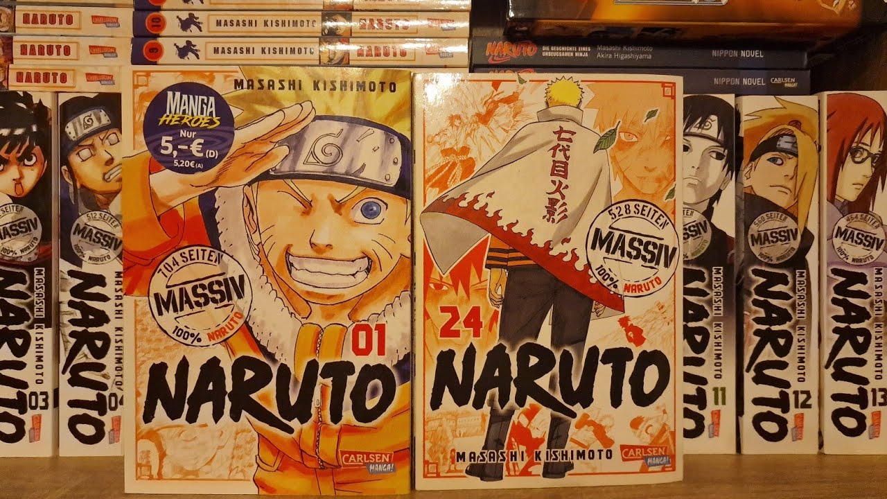 Naruto Massiv Band 1-24