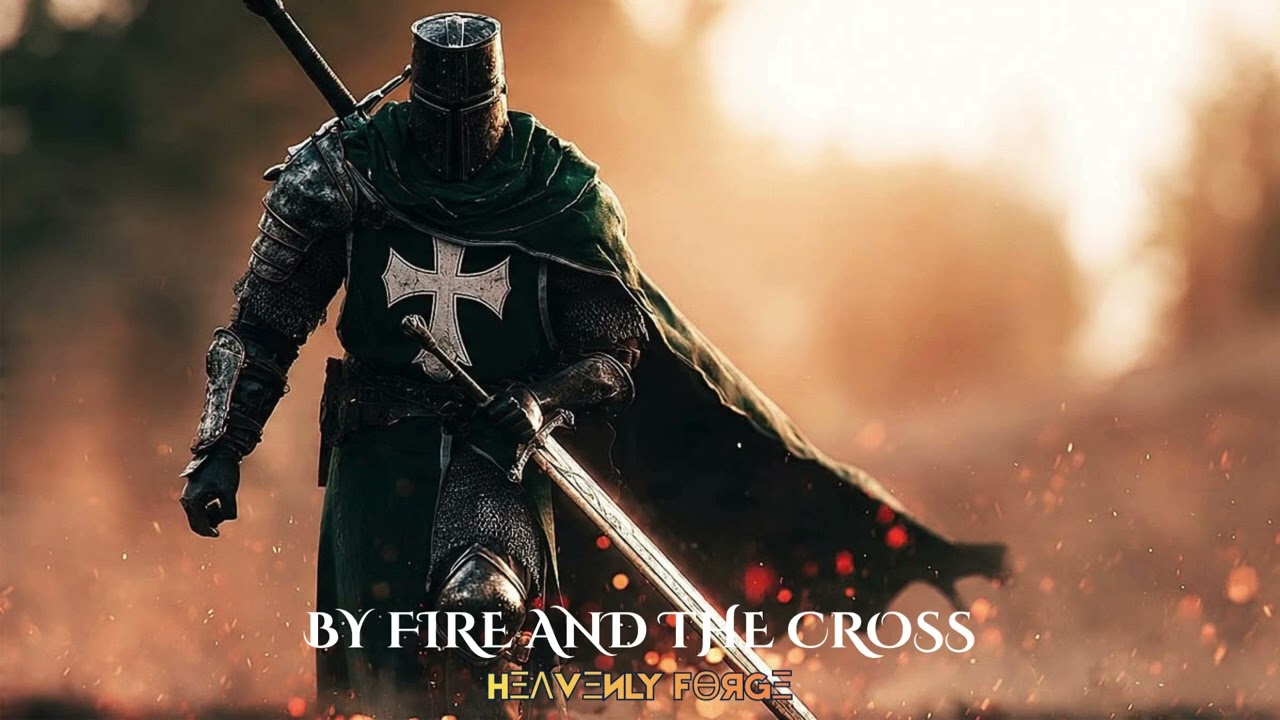 🔥⚔️BY FIRE AND THE CROSS ⚔️🔥 | Epic Crusader Battle Rock Anthem | HEAVENLY FORGE