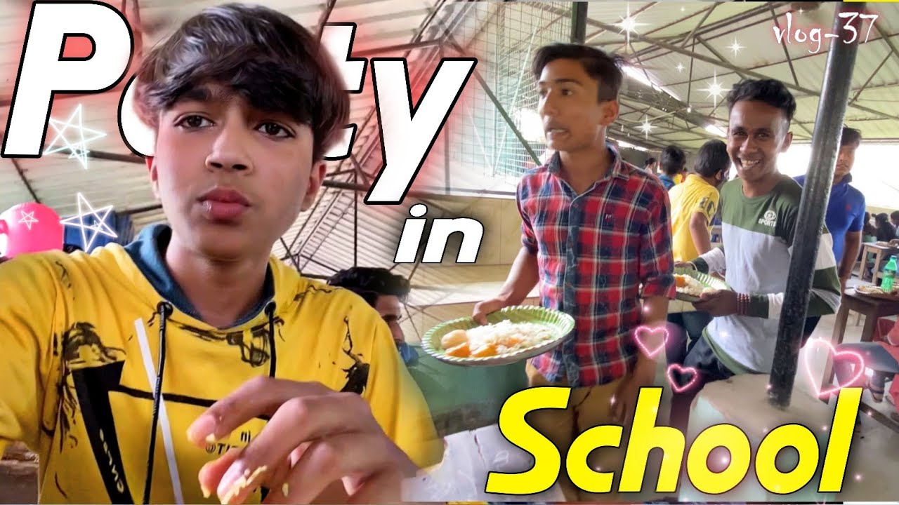 School Ma Party with Sir 🤣 | Koobra Bhai Vlogs 37