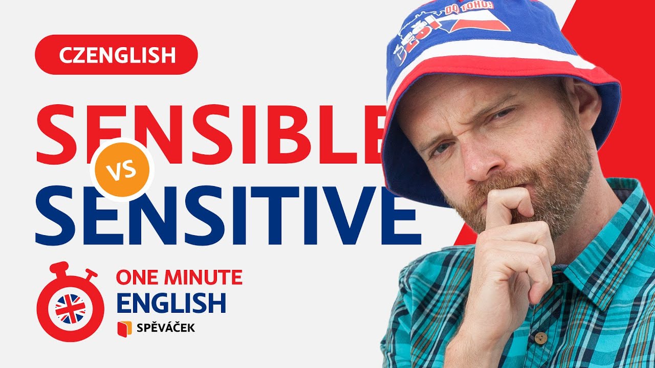 ONE MINUTE ENGLISH! SENSIBLE VS SENSITIVE (EPISODE 181)
