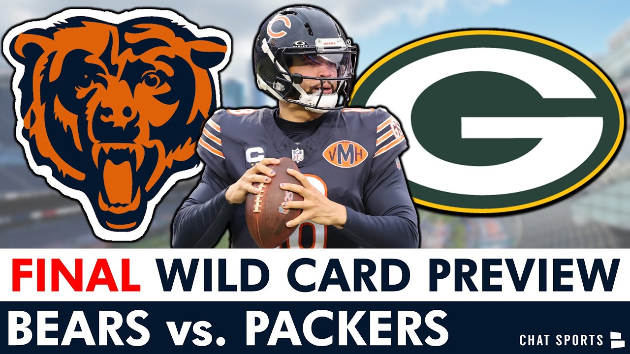 FINAL Chicago Bears vs. Green Bay Packers NFC Wild Card Preview & Injury News | NFL Playoffs 2026