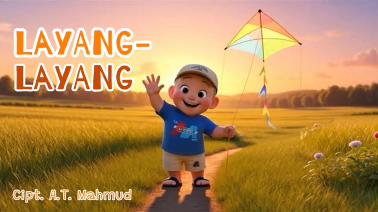 Lagu Anak Layang-Layang 🪁 | Lagu Anak Indonesia Ceria | Indonesian Children Song
