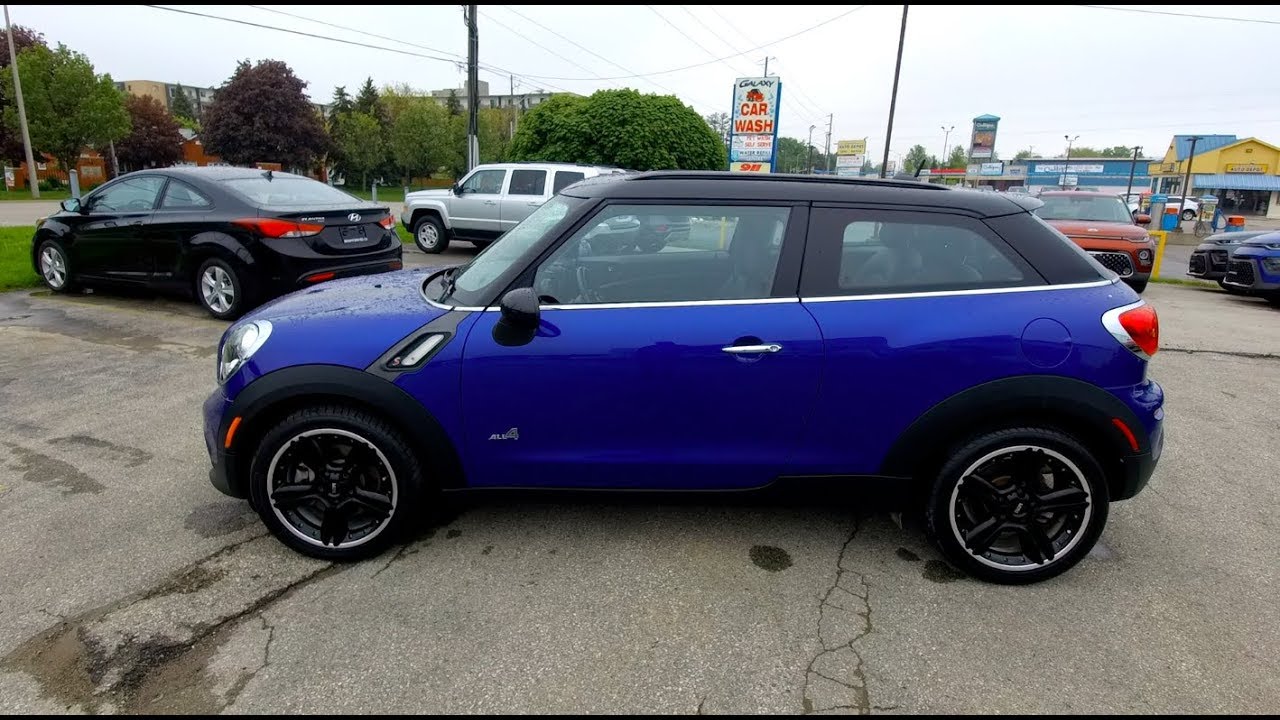 2015 Mini Paceman Cooper S - Used Cars - For Sale - Brantford Kia 519-304-6542 Stock No. LU213A