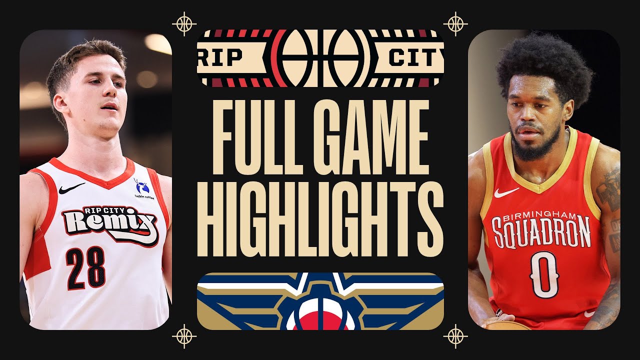 Rip City Remix Highlights vs. Birmingham Squadron 2-12-26