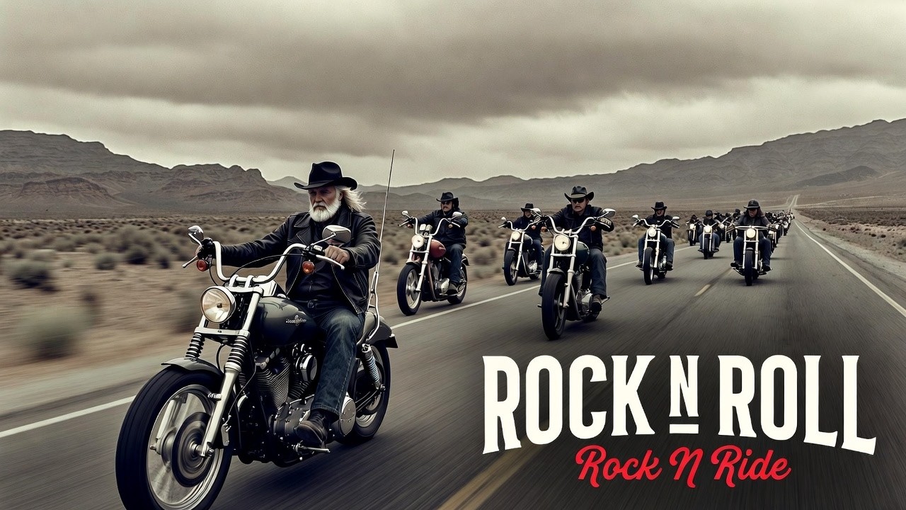 Best Music Rock N Roll 🎸 Rock N Ride 🔥 Iron Storm | USA Highway Journey 🇺🇸