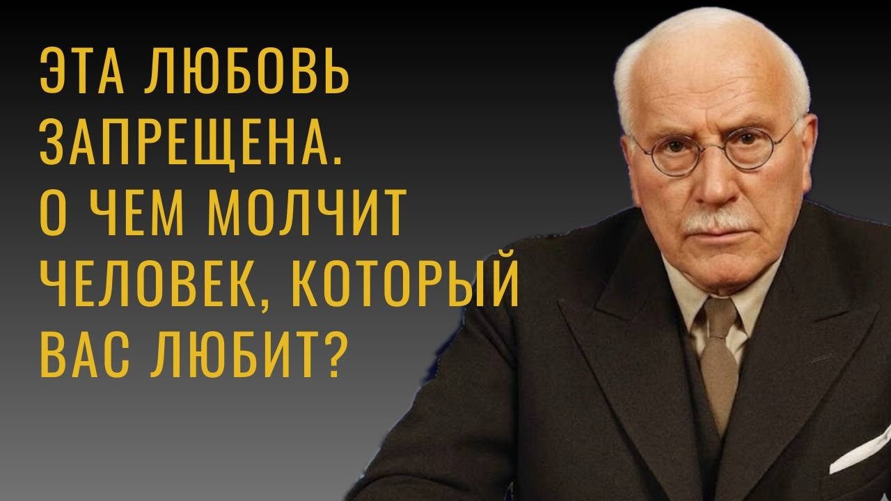 ЭТА ЛЮБОВЬ ЗАПРЕЩЕНА. О ЧЕМ МОЛЧИТ ЧЕЛОВЕК, КОТОРЫЙ ВАС ЛЮБИТ? || КАРЛ ЮНГ