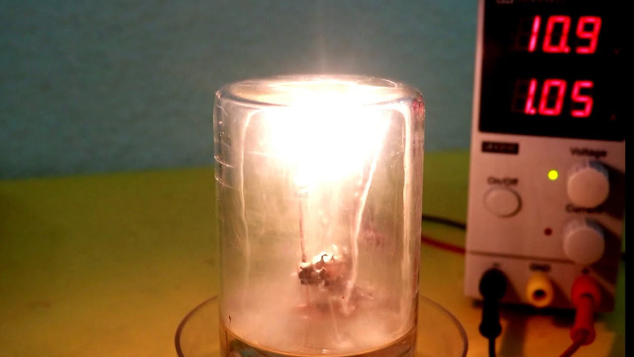 Lampara Incandescente Casera con Filamento de Tungsteno