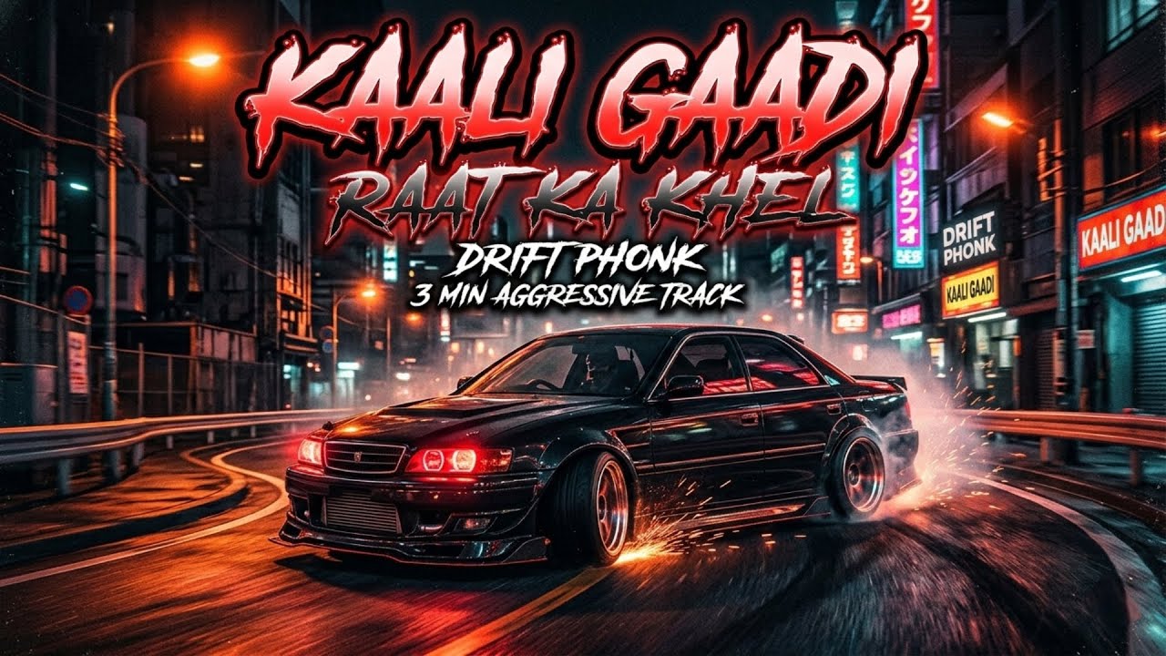 NEW PHONK || KAALI GAADI 🏎️💨 [AGGRESSIVE DRIFT PHONK] | Neeru x Abhijeet Raiswal | Raat Ka Khel