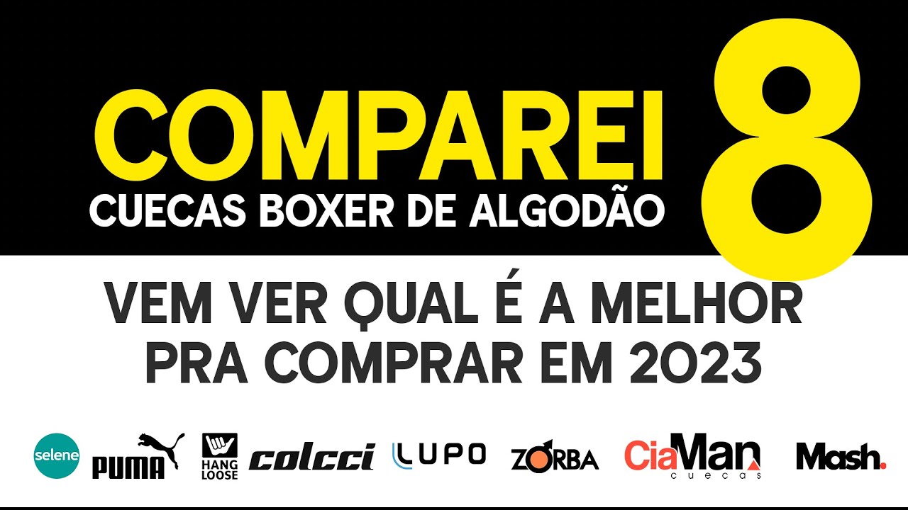 Batalha de Cuecas: Selene, Puma, Mash, Zorba, Lupo, Colcci, Cia Man, Hang Loose - Underwear Expert