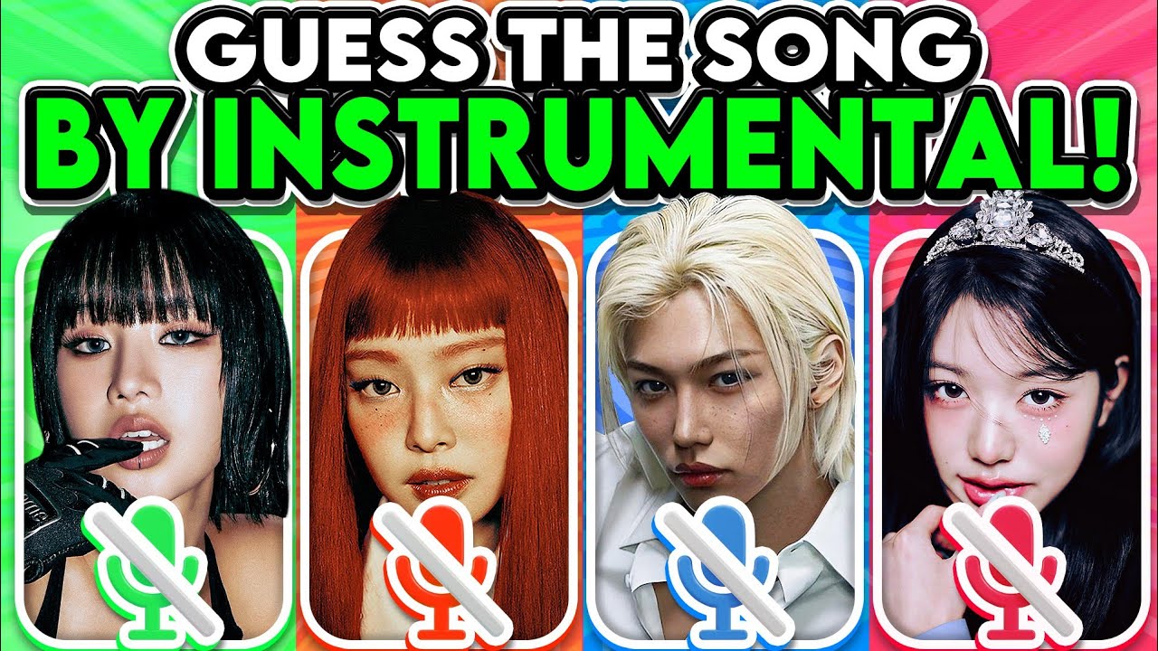 GUESS THE 40 SONGS BY INSTRUMENTAL🔇 | KPOP QUIZ 🎮