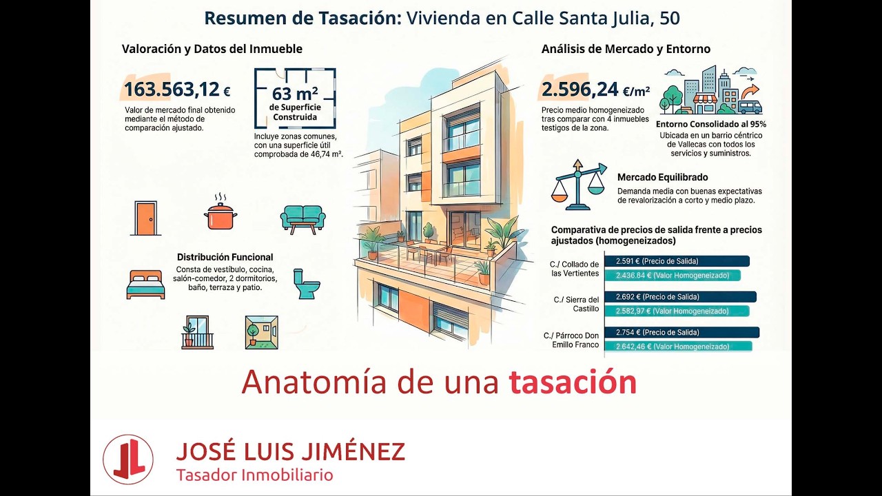 Anatomía de una tasación