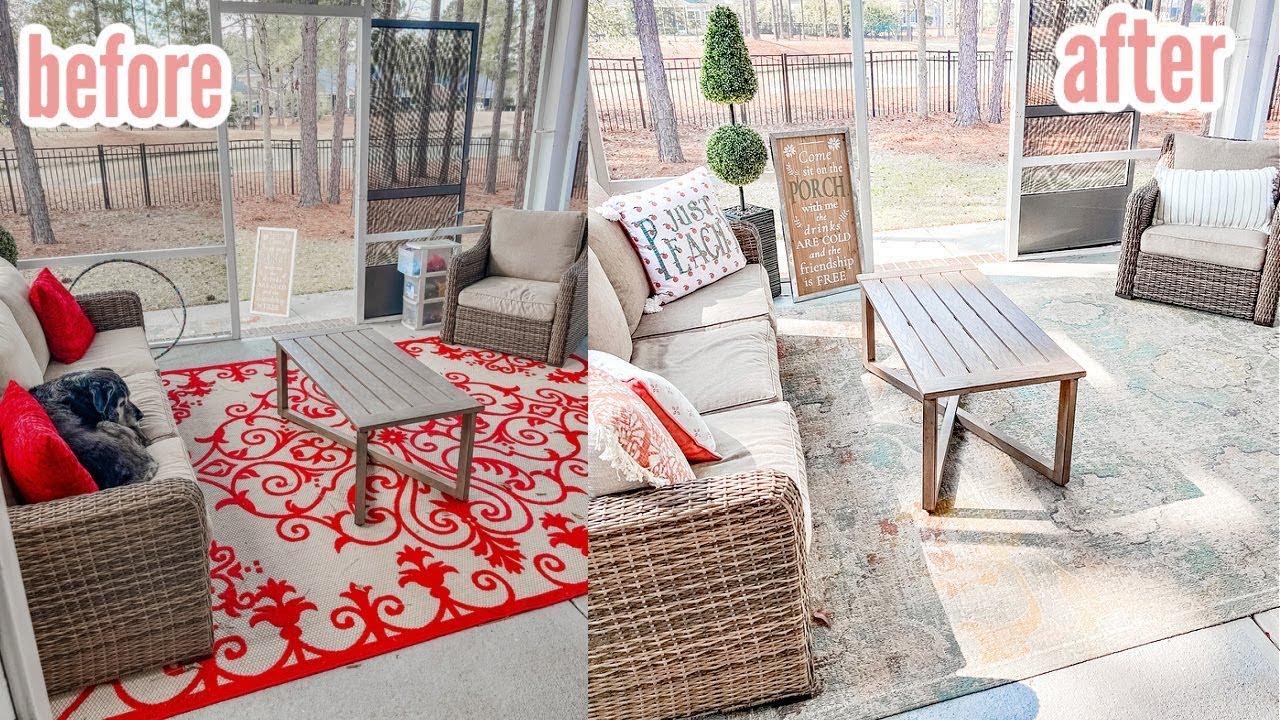 🥕SPRING CLEAN & DECORATE OUTDOOR | SPRING DECOR IDEAS | EASTER DECOR IDEAS | Love Meg