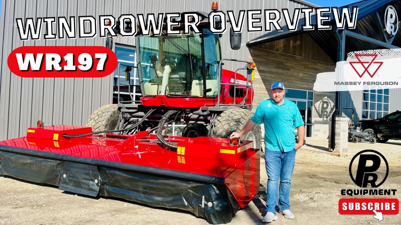 Introducing the Massey Ferguson WR Series Windrower