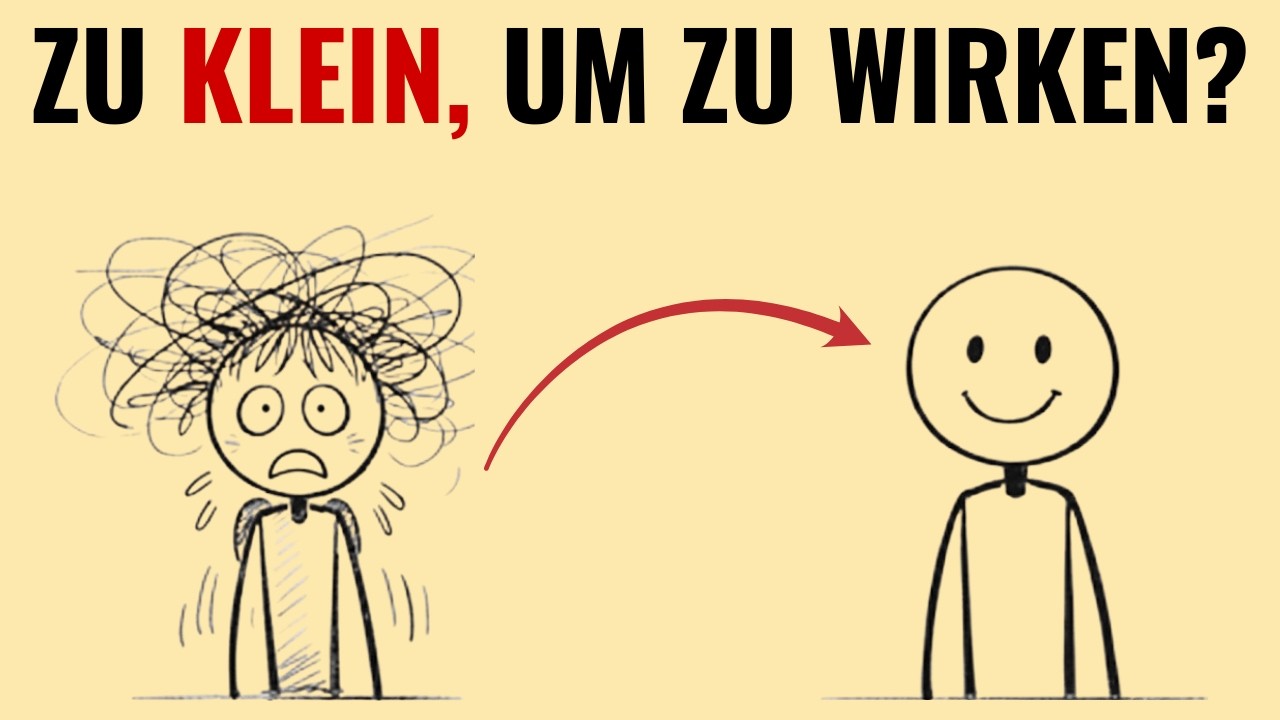 Kleine Gewohnheiten gegen Angst & innere Unruhe