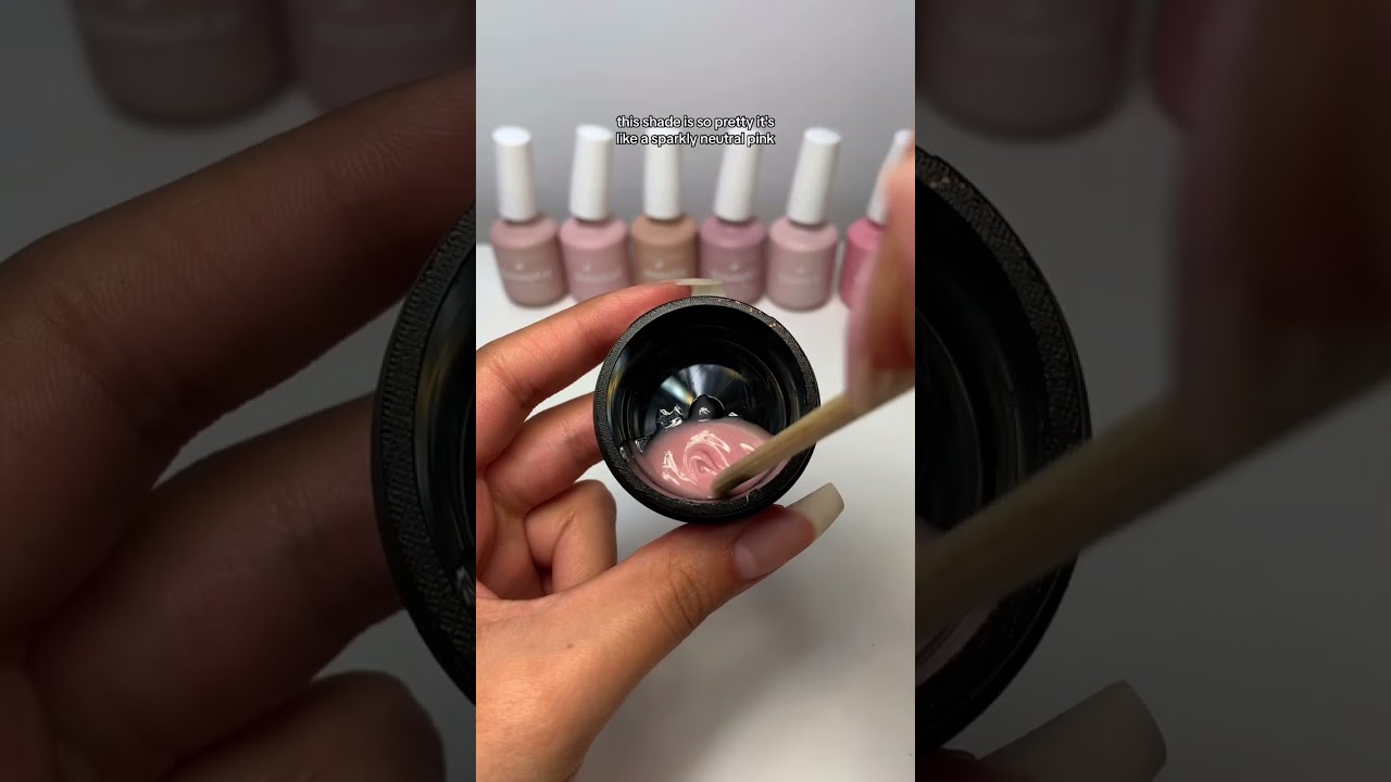 Mixing a Custom Builder Gel Shade with NEW JimmyGel Pinks | Let's Make a Custom Nail Color