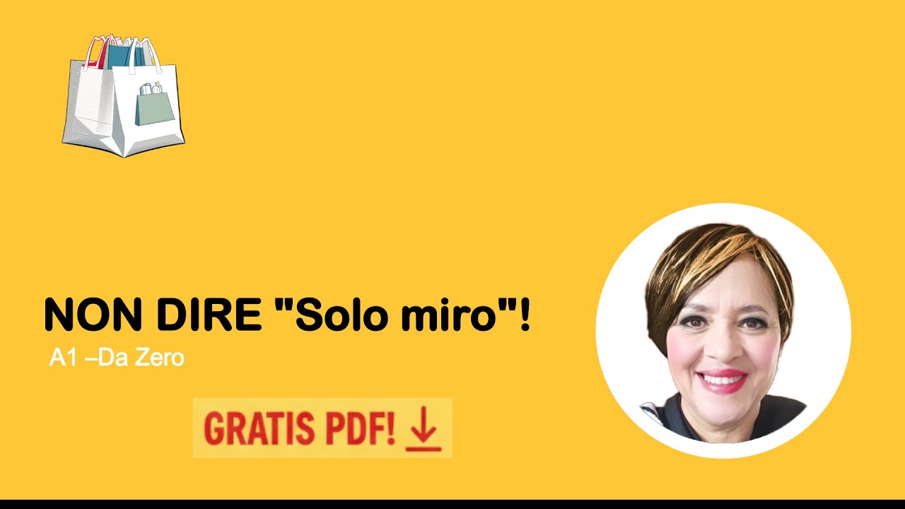 Lezione 17:NON DIRE 