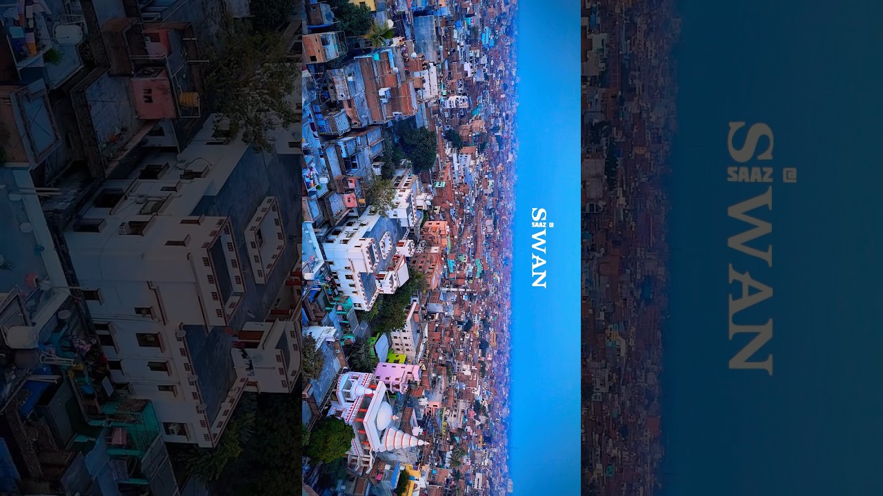 Siwan💙🙌 #droneshot #view #siwan #bihar #saavlog