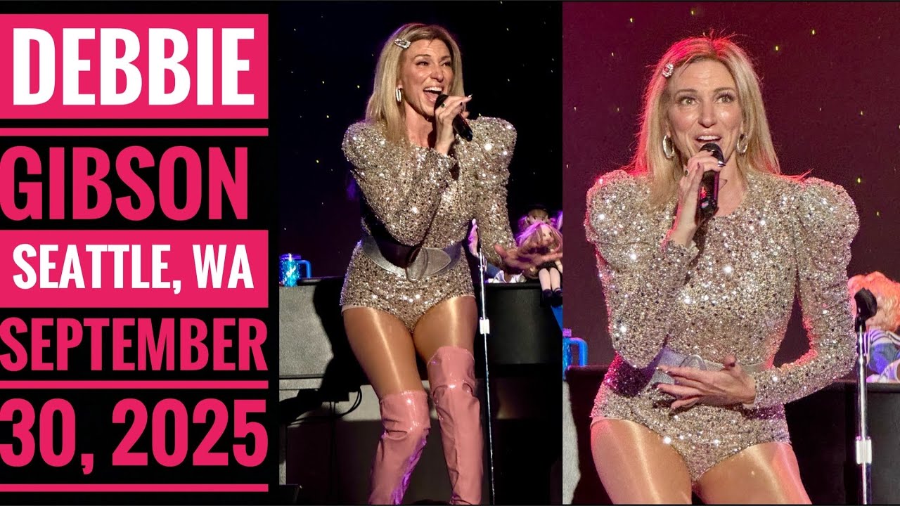 DEBBIE GIBSON | “Out Of The Blue” and “Foolish Beat” | Seattle, WA | September 30, 2025 | 