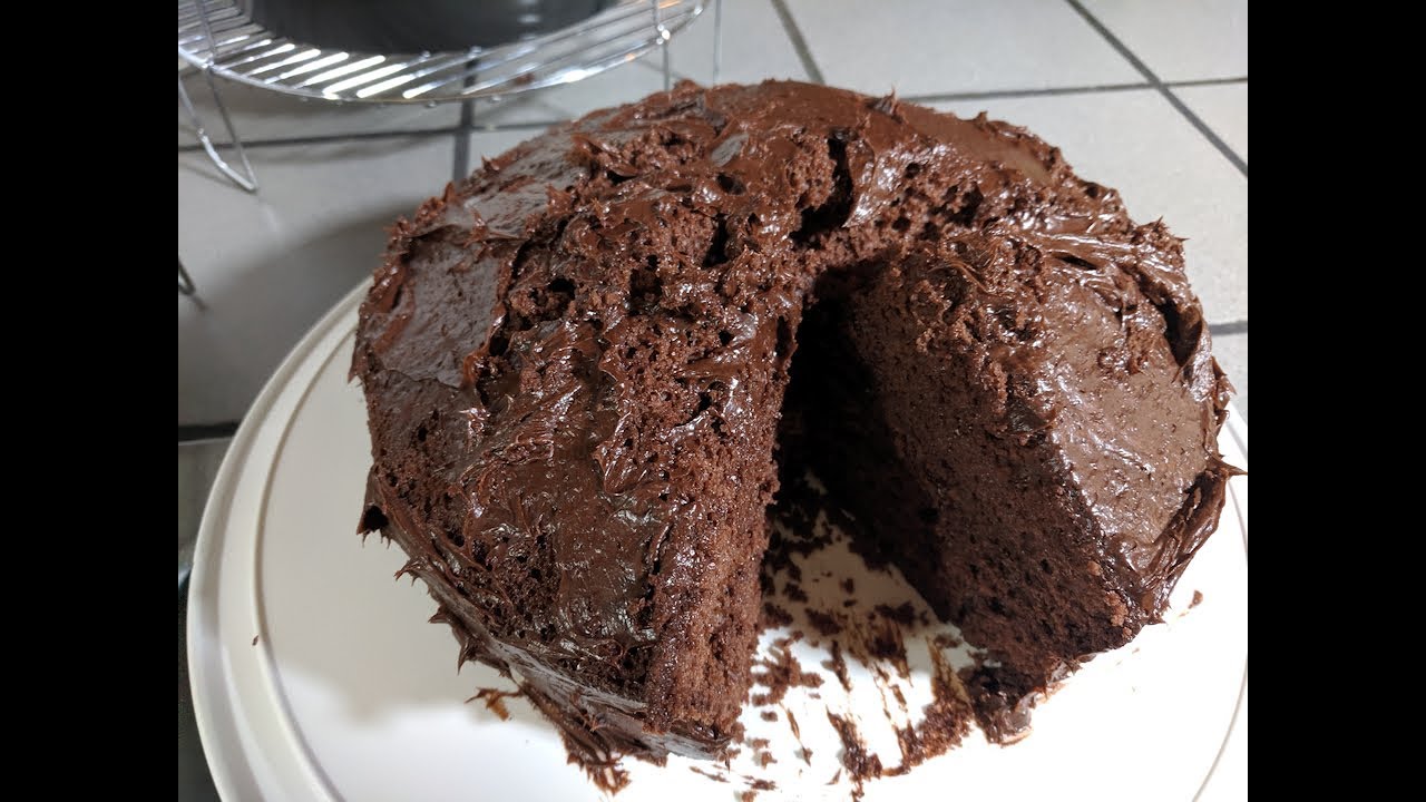 Grill Chocolate Cake, NuWave Primo Grill Oven Recipe | Box Cake