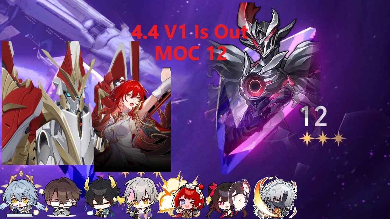 4.4 V1 IS HERE | E0S1 Himeko Nova Team Comps | HSR 4.4v1 Showcase MOC 12 Starward Mode