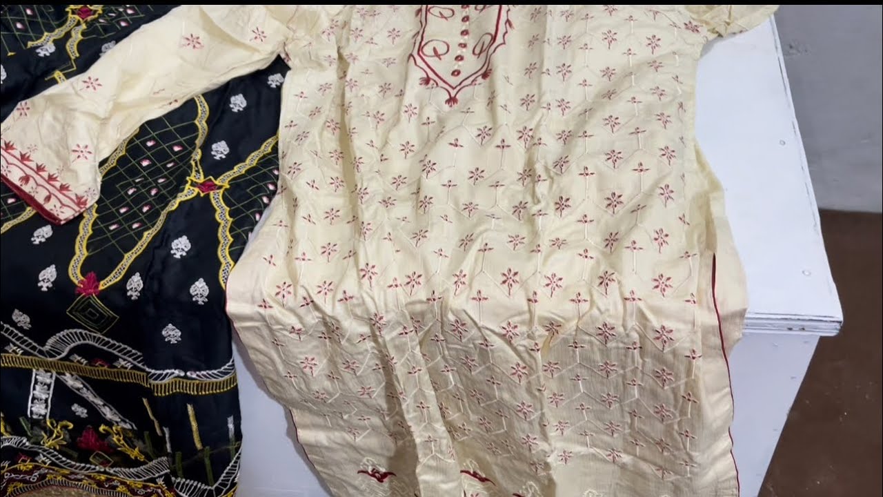 BRANDS K EMBROIDERED SILAY SILAYE SUIT IN JUST 3200 | FREE DELIVERY | NOSHAHI CLOTH HOUSE 