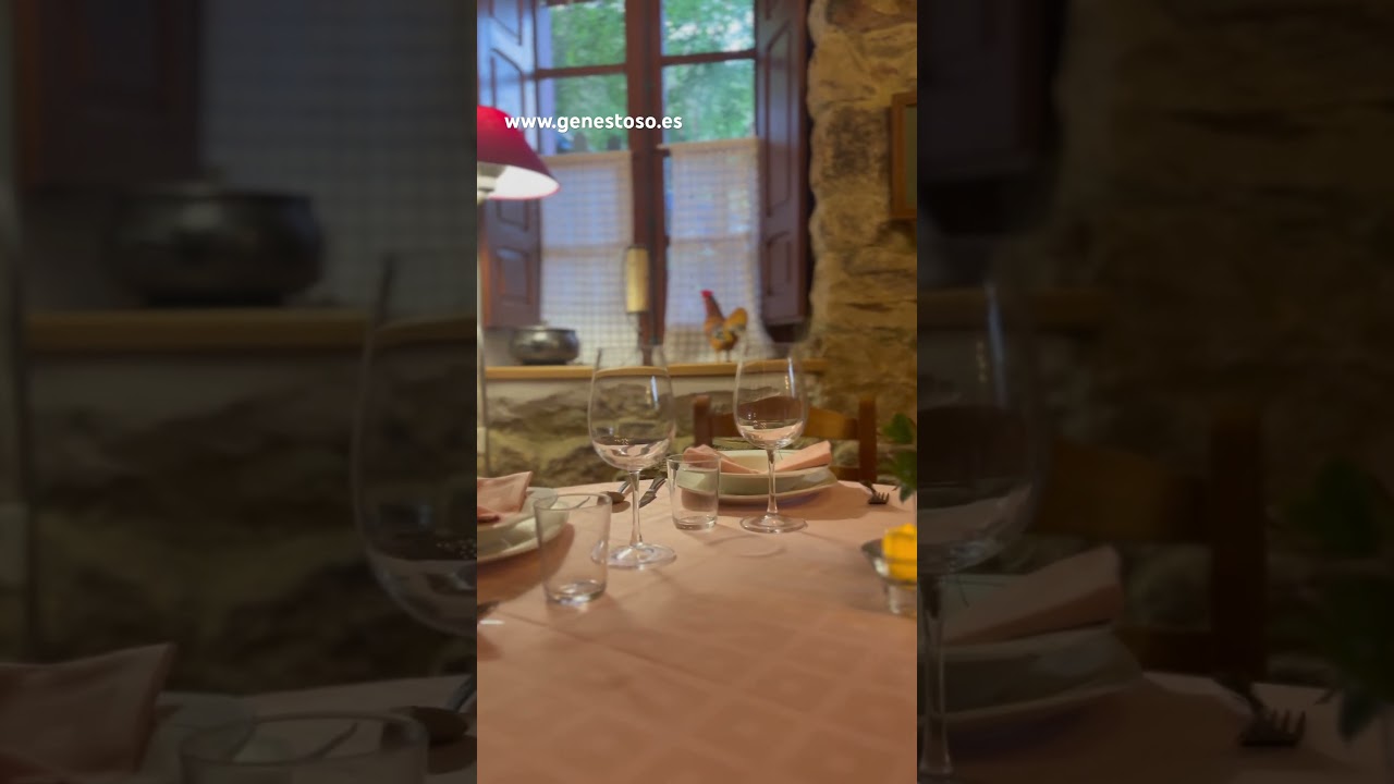 Para terminar el d&iacute;a una cena tranquila antes de acostarse #hotelrural  #monta&ntilde;a  #relax #vacaciones