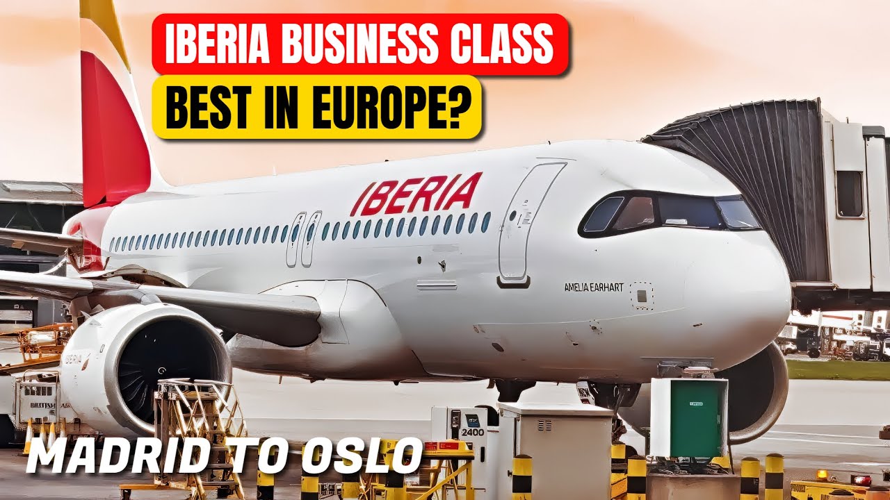TRIP REPORT | Iberia A320 Business Class | Madrid to Oslo – Europe’s BEST Business Class?