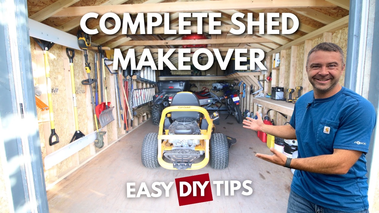 How I Made My Shed Super Organized With These Easy DIY Tips