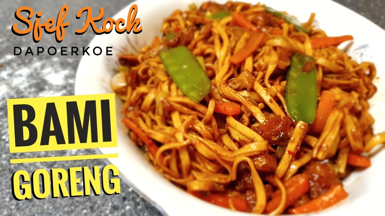 Bami Goreng Maken | Bami Goreng Recept | Mie Goreng |  Fried Noodles | Indische Keuken