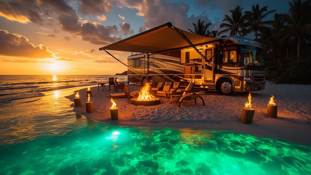 Great Music at the RV by the Sea 🌊🎶 | Relaxing Beach Vibes