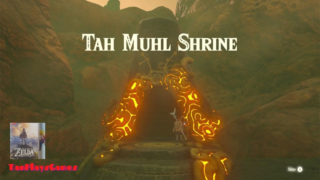 Tah Muhl Shrine Walkthrough - The Legend of Zelda Breath of the Wild.