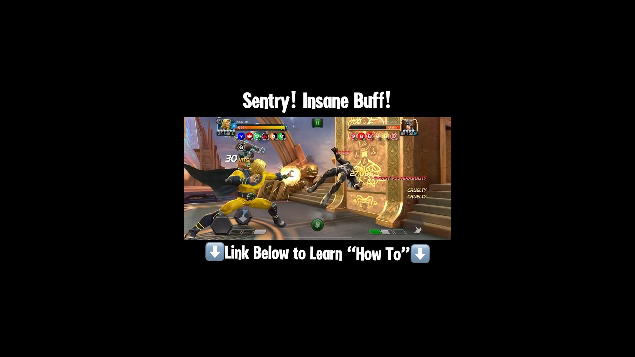 MCOC Sentry&rsquo;s Massive Buff!! #mcoc #marvelcontestofchampions #marvel #mcocgameplay