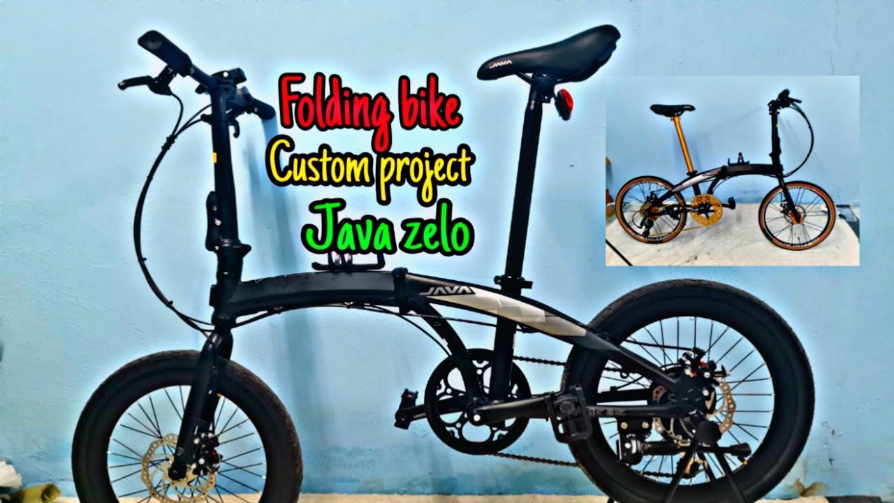 Java zelo folding bike custom project...