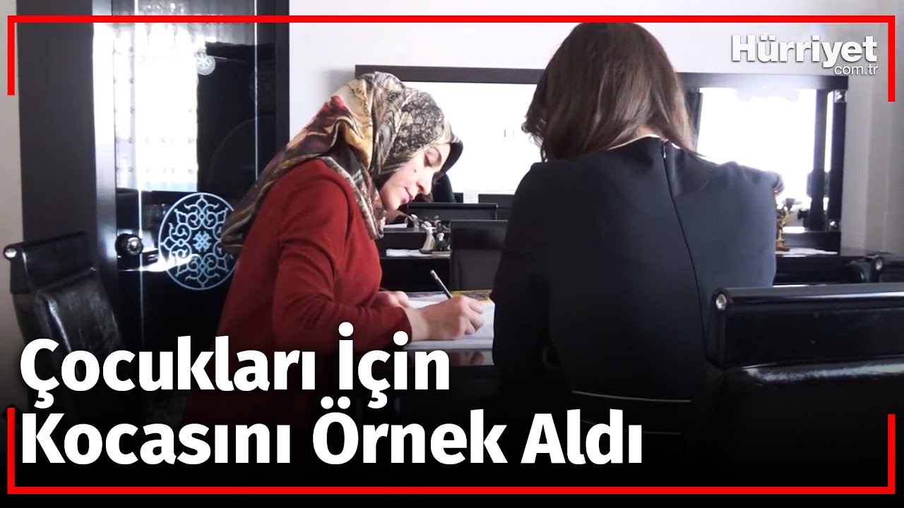 İşitme Engelli Kadın Çocukları İçin Okuma Yazma Öğreniyor