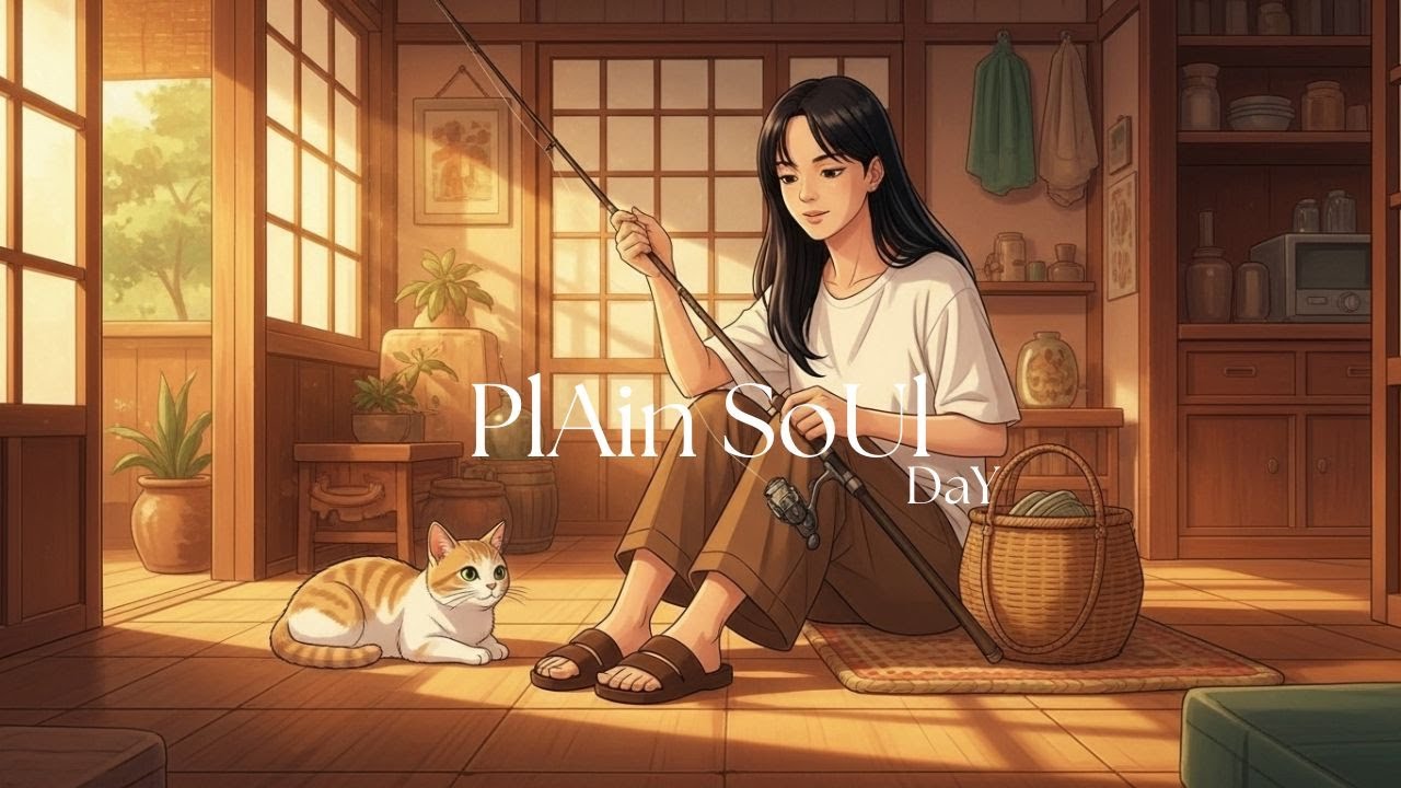 🌿🐟A Peaceful Village Day with My Cat | Slow Life Vlog.