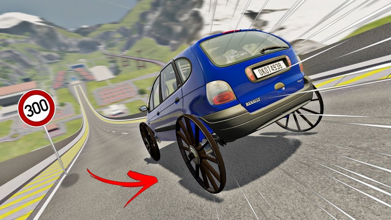 EST-CE QUE LES ROUES DE CHARETTES VONT RESISTER AU JUMP ?!