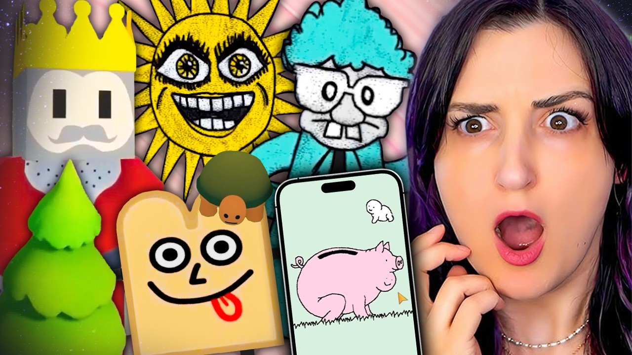 DO NOT Download These WEIRD Games ...They Are FRUSTRATING!