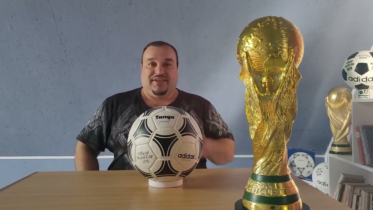Official match ball of the FIFA World Cup Argentina 1978 Adidas Tango Durlast