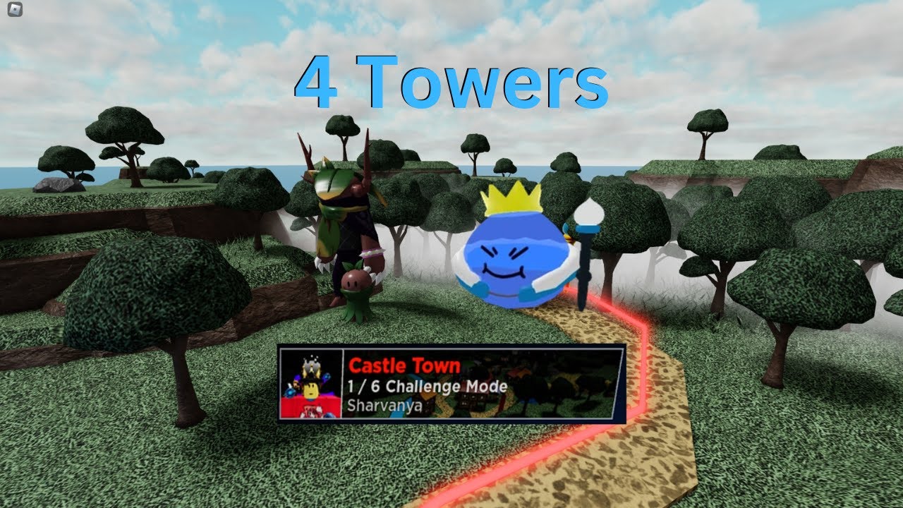 Castle Town Hard Solo Tower Heroes