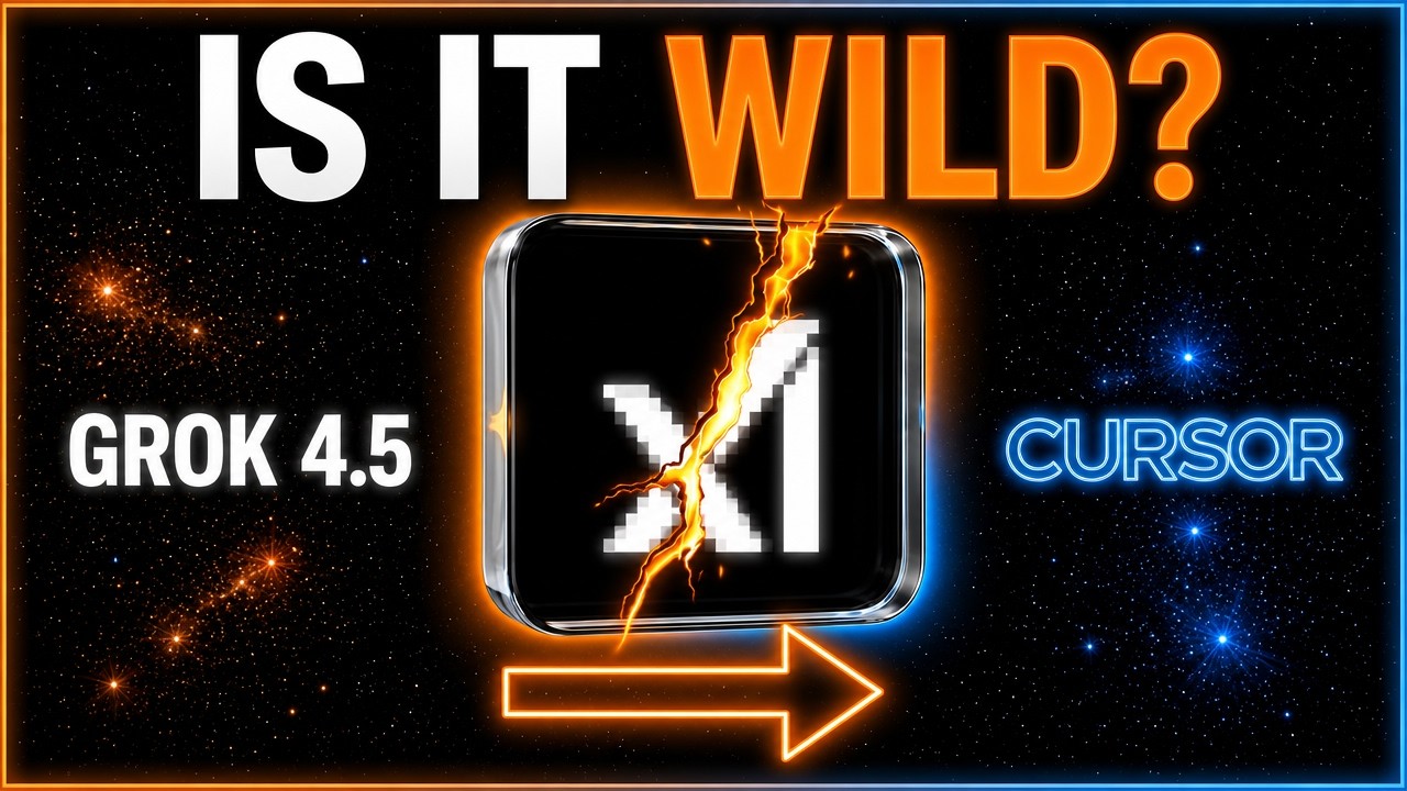Grok 4.5 in Cursor Is Wild