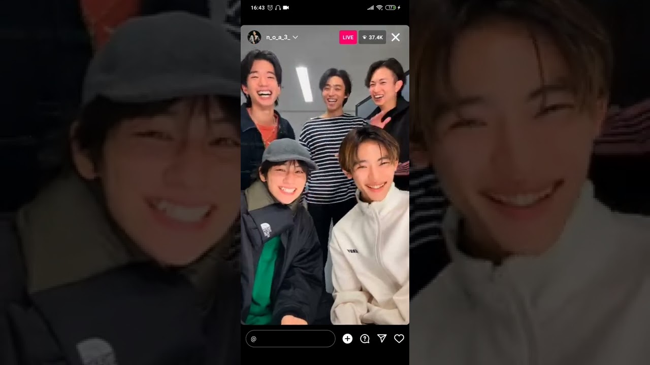 NOA INSTAGRAM LIVE (ノアインスタライブ) WITH 8LOOM 041222