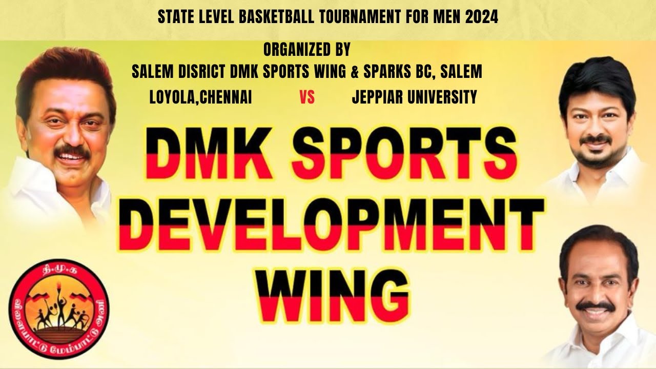 LOYOLA,Vs JEPPIAR UNIVERSITY, |MEN | SALEM DMK SPORTS WING |STATE LEVEL BASKETBALL MEN 2024