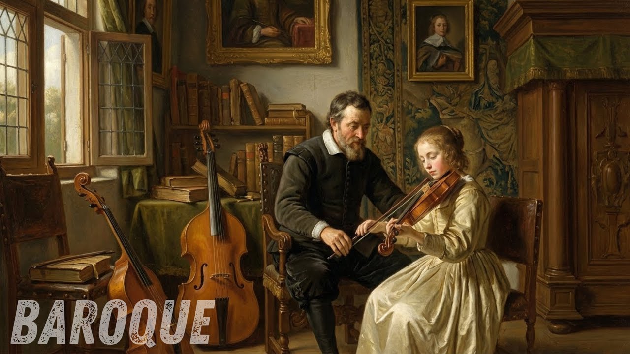 Baroque Music Relaxing - Baroque Music For Brain Power - Música Barroca para Estudiar