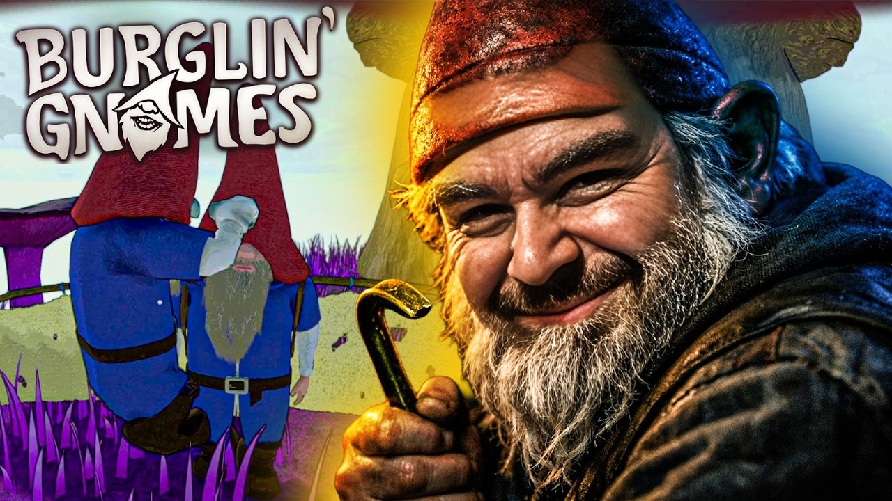 CÜCE OLUP EVİ DAĞITIYORUZ ! | Burglin Gnomes
