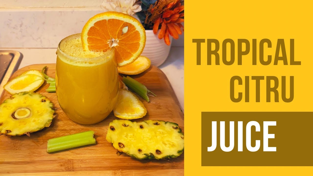Amazing Tropical Citrus // DIY Recipe