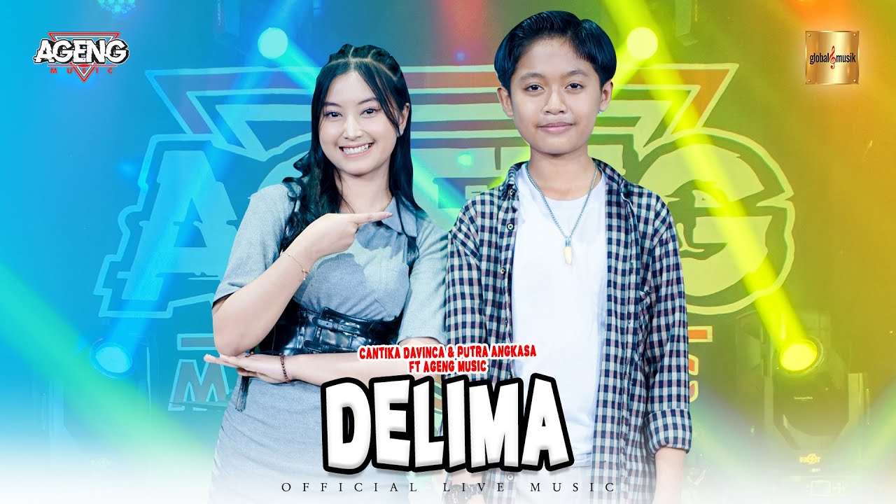 Cantika Davinca & Putra Angkasa ft Ageng Music - Delima (Official Live Music)