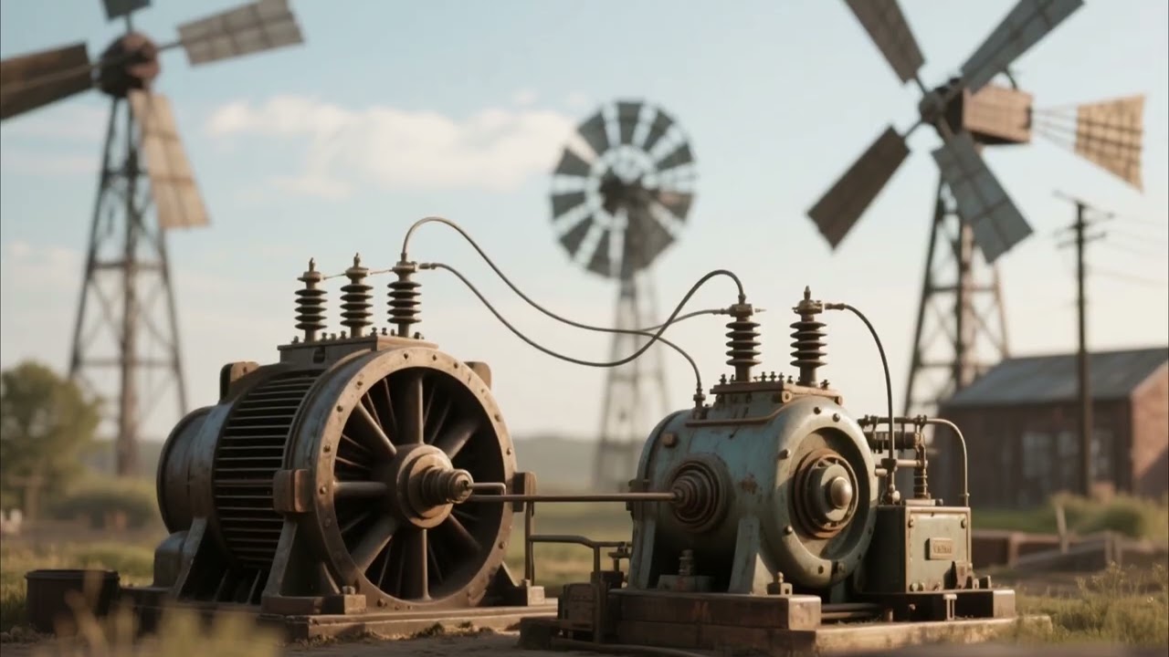 A história da Turbina Eólica