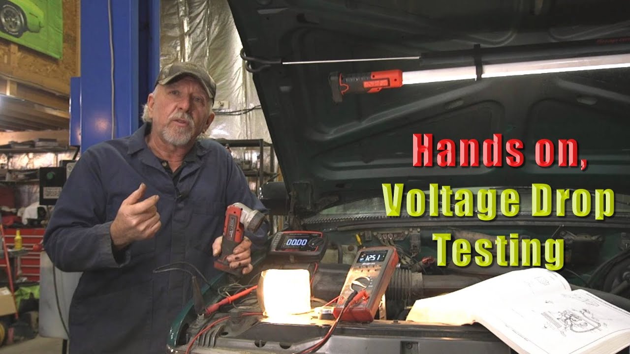 Building Skills Performing Voltage Drop with Snapon DVOM